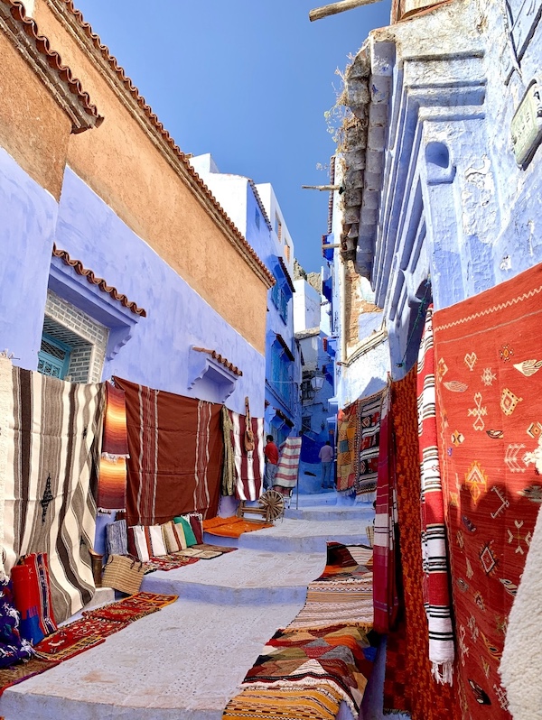 Chefchaouen Alley best places to visit in Morocco