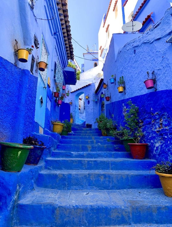 Chefchaouen Blue