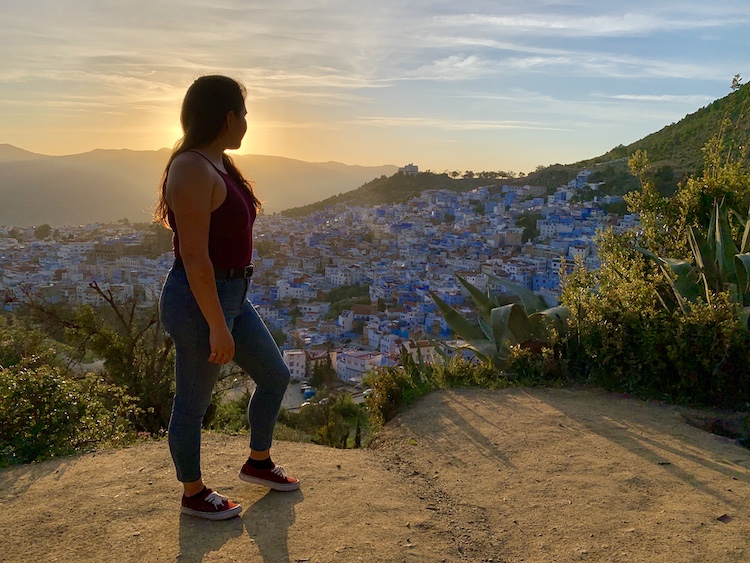 Chefchaouen sunset