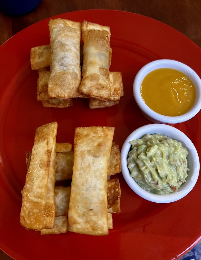 Tequeños typical peruvian food