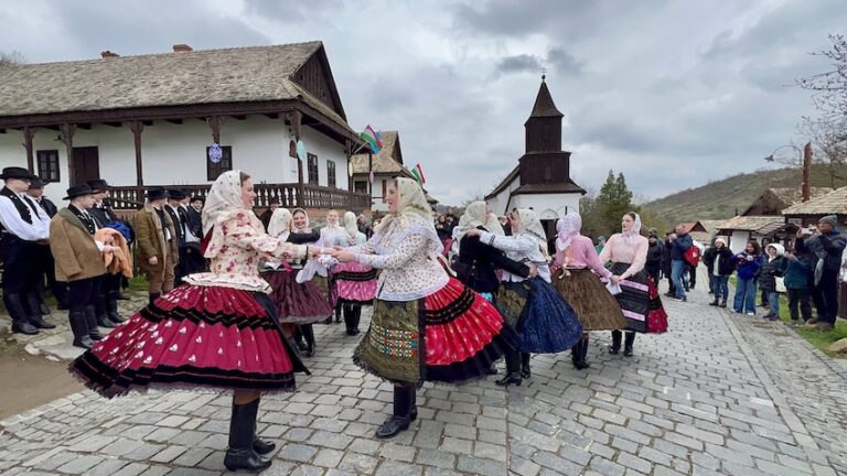 Easter in Holloko, Hungary