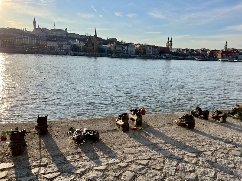 Shoes on the Danube