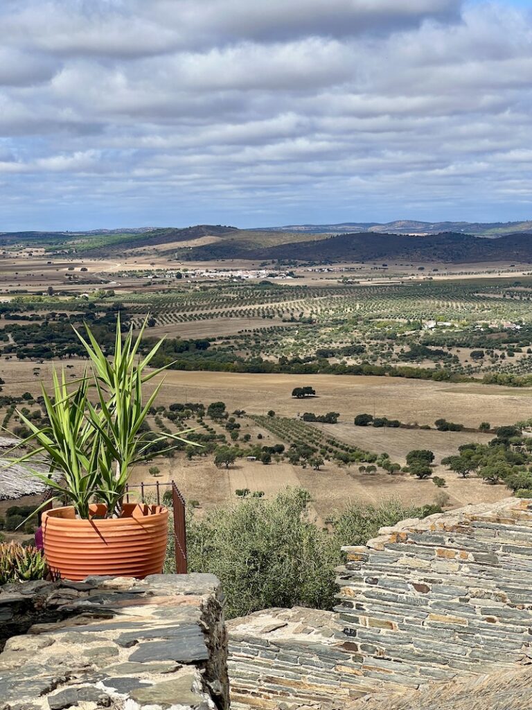 Monsaraz landscape view Alentejo