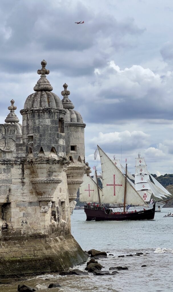 Belem Tower and Ship