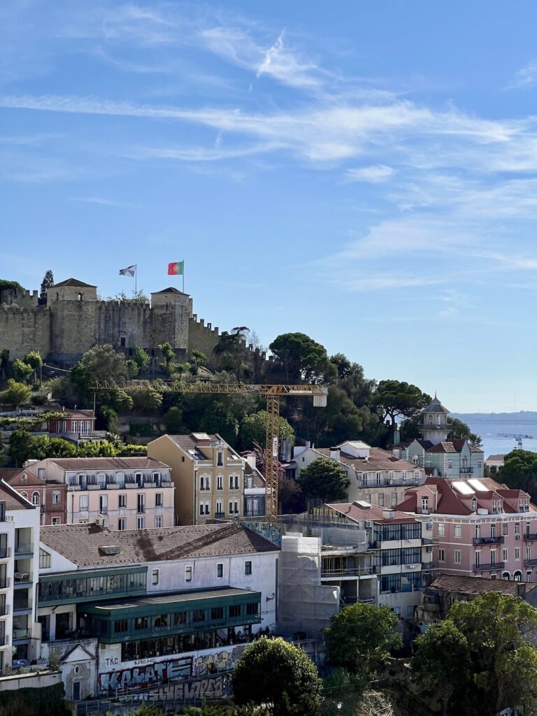 Miradouro da Graca Castle Viewpoint in Lisbon