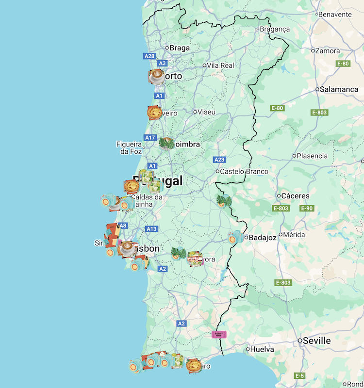 Portugal Map