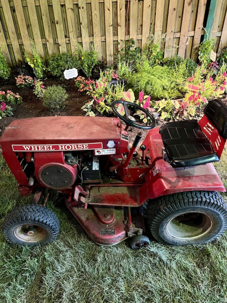 Tractor at fair